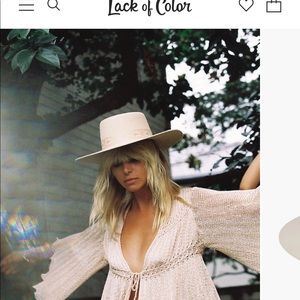 Lack Of Color Juno boater hat- brand new